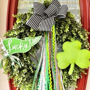 St. Patrick’s Day ribbon trim bundle for wreath